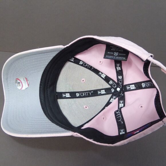 MLB All Star Game Hat Cap Strap Back Youth Pink 2018 Baseball New Era - Picture 6 of 9